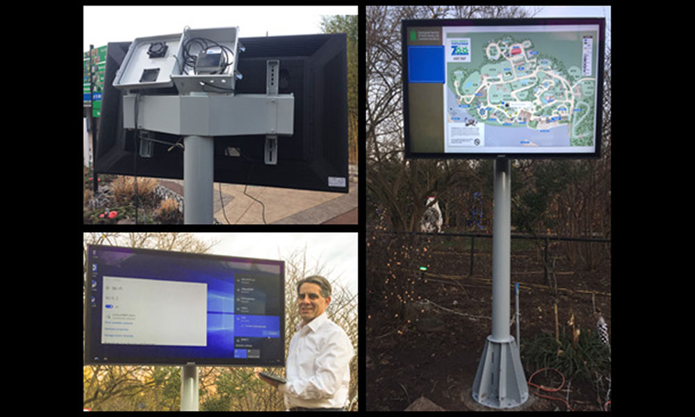 Techdesigno Installs a New Digital Signage Display at the Turtle Back Zoo in West Orange, NJ