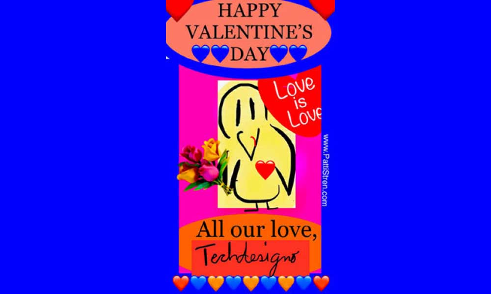 Happy Valentines Day from Techdesigno!